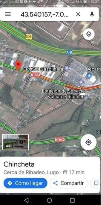 Apartamento En Las Afueras Ribadeo Exteriér fotografie